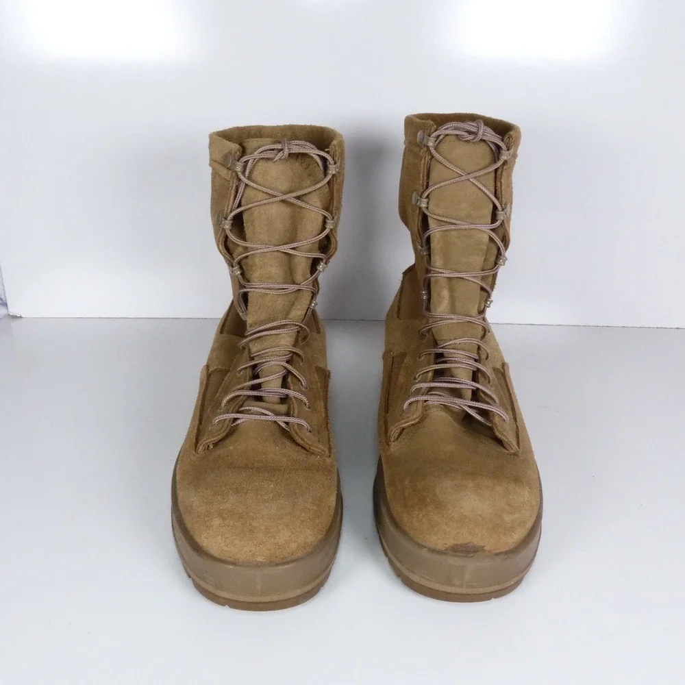 Altama Gore-Tex Combat Boots SPM1C1-12-D-1053 Coyote Brown Size 12R Tan Suede